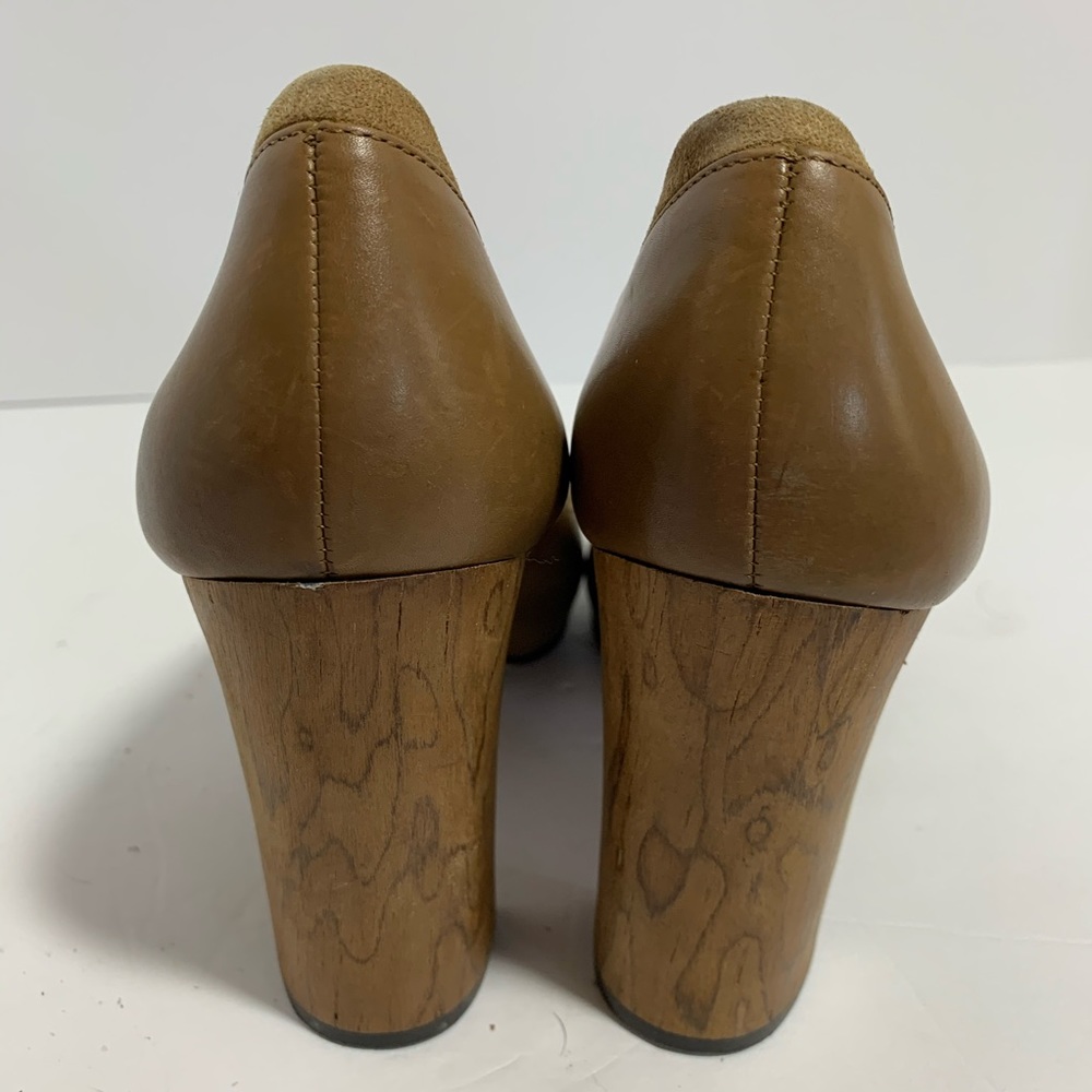 Banana Republic Leather Peep Toe Pump Heel… - Picture 5 of 8
